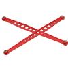 Rear Suspension Link Rod, 2 Pcs Rear Suspension Link Rod Linkage Aluminum Alloy Rear Suspension Link for UDR(red) view 1