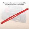 Rear Suspension Link Rod, 2 Pcs Rear Suspension Link Rod Linkage Aluminum Alloy Rear Suspension Link for UDR(red) view 3