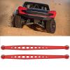 Rear Suspension Link Rod, 2 Pcs Rear Suspension Link Rod Linkage Aluminum Alloy Rear Suspension Link for UDR(red) view 4