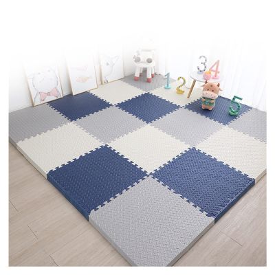 AYLYHD Soft EVA Puzzle Play Mat for Children, Interlocking Foam Jigsaw Floor Tiles, Crawling Mat for Baby, Play Area Flooring Set (Color : B, Size : 60x60x2.5cm-16pcs)