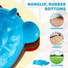 JOYIN Turtle Balance Stepping Stones, 6 Pcs Kids Turtle Jumping Stones Steps Stones Up to 265 Ibs, Toddler Obstacle Course Coordination Game Toys for Ages 3 Years and UP Indoor or Outdoor Play view 4