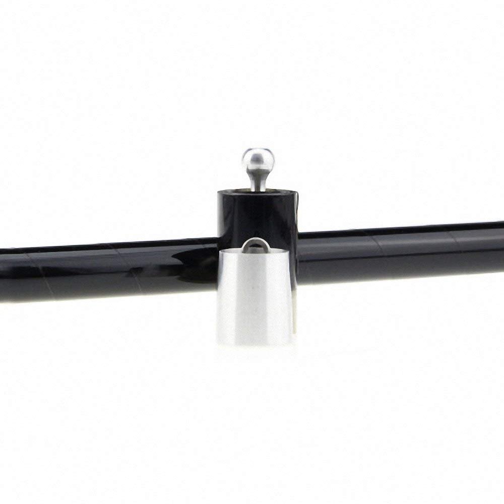 Silk & Cane Tricks Metal Vanishing Cane-Black -- Magic Trick