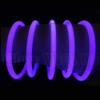 Glow With Us Brand Glow Sticks Bracelets Bulk Wholesale, 2500 8 Purple Glow Bracelets, Bright Color, Glow 8-12 Hrs, Connectors Included, Glow Party Favor Supplies, Sturdy Packaging, Great Fun. view 1