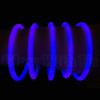Glow With Us Brand Glow Sticks Bracelets Bulk Wholesale, 1000 8 Blue Glow Bracelets, Bright Color, Glow 8-12 Hrs, Connectors Included, Glow Party Favor Supplies, Sturdy Packaging, Great Fun. view 1