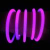 Glow With Us Brand Glow Sticks Bracelets Bulk Wholesale, 1000 8 Pink Glow Bracelets, Bright Color, Glow 8-12 Hrs, Connectors Included, Glow Party Favor Supplies, Sturdy Packaging, Great Fun. view 1