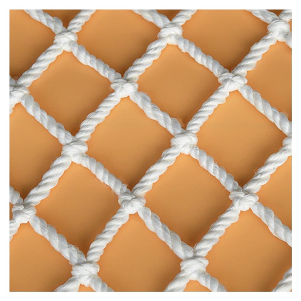 ALGWXQ Kid Safety Net, Safety Stairs Rail NetPet Anti-Fall Protective NettingFence Nylon Netting for Balcony WindowCustomizable Color : 5cm mesh, Size : 2x3m(7x10ft)
