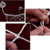 ALGWXQ Child Safety Net, Home Railing Stairs Safety Netting, Outdoor Balcony Garden Fence Safety Rail Net, Grid 5cm/10cm, Customizable Color : 10cm mesh, Size : 1x10m(3x33ft) view 3