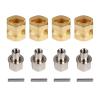 INJORA RC Hex Hub 12mm Brass Wheels Hex Hub and Counterweight for 1/10 RC Crawler Axial SCX10 90046 D90 view 2