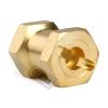 INJORA RC Hex Hub 12mm Brass Wheels Hex Hub and Counterweight for 1/10 RC Crawler Axial SCX10 90046 D90 view 4
