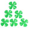 10Pcs 60mm 4 Blades Propeller, Plastic Turning Boat Propellers Accessories for DIY Toy Remote Control Car Models(Green) view 4