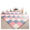 AYLYHD Large Interlocking Kids Baby Foam Puzzle Play Mat, Jigsaws Board Foldable EVA Foam Activity Soft Play Mat Fun and Safe Playmat (Color : B, Size : 30x30x1.0cm-40pcs) view 1