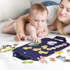 CHEFAN Felt Board for Toddlers, Felt Pieces Storytelling Flannel Board with 5 Little Ducks, 5 Little Monkeys and 5 Green Speckled Frogs Stories for Preschool Activities, 4 Sets view 2