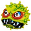 BENHAI Virus Latex Mask Halloween Mask Horror Props Mask Latex Material (Color : Yellow) view 2