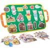 CHEFAN Felt/Flannel Board Story Set of 4, PRECUT Felt Pieces for Preschool Toddlers, Three Little Pigs|Goldilocks and Three Bears|Hansel and Gretel|The Hare and Tortoise view 1
