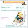 Roroom DIY Miniature and Furniture Dollhouse Kit,Mini 3D Wooden Doll House Craft Model with Dust Proof Cover and LED,Creative Room Idea for Valentine's Day Birthday Gift (QT-033) view 2