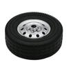 DYNWAVE 4pcs 1/10 RC Car Rubber Tires 2.2 Inch Wheel for WPL D12 Car Parts Black view 4