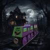 Toddler Halloween Toys - Toxic Ted - Wooden Train Set with Cargo - Compatible with All Wooden Train Sets - Boo Basket Stuffers - Spooky Gifts for Kids - Zany Trains(Toxic Ted) view 2