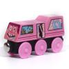 ZANY TRAINS Series 1 - Wooden Train Set with Cargo - Compatible with All Wooden Train Sets - (Sugar Rush Susie) view 1