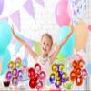 20 pcs Rainbow Spring Flower Mini Pop Silicone Bubble Fidget Toys, Autism Special Sensory Spring Party Favors Gifts for Family, Adult and Kids view 4