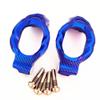 Aluminum Front C Hubs Blue for Traxxas 1/10 Maxx Maxx Slash 8932 view 2