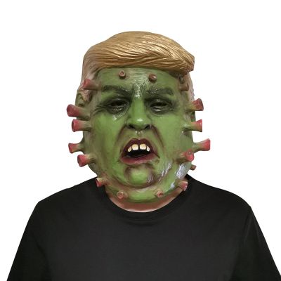 Trump Mask Halloween Headgear Party Halloween Spoof Mask one size 1