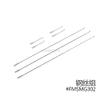 FMS Part MG302 Steel Pushrod Linkage Set for 1.4M Sky Trainer 182 RC Model Airplane view 2