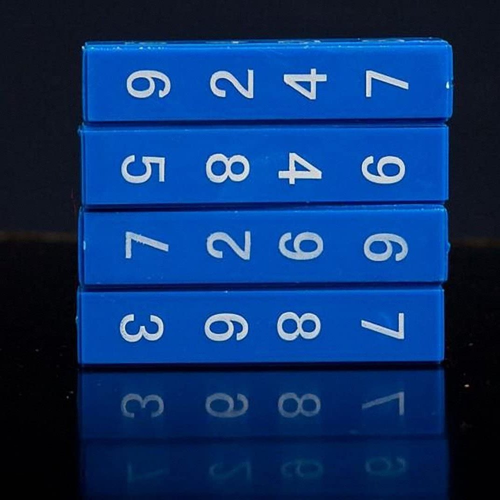 Mentalism Tricks Quick Calculation Blocks