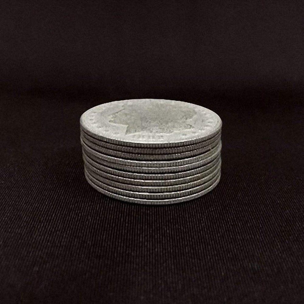 Coin&Money Tricks 10 pcs Palming Coins(Morgan Version)- Magic Trick