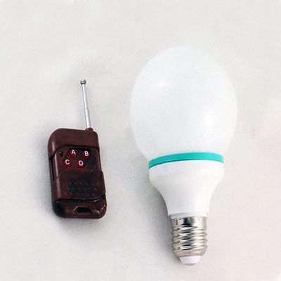 Mentalism Tricks Color Changing Light Bulb Remote Control