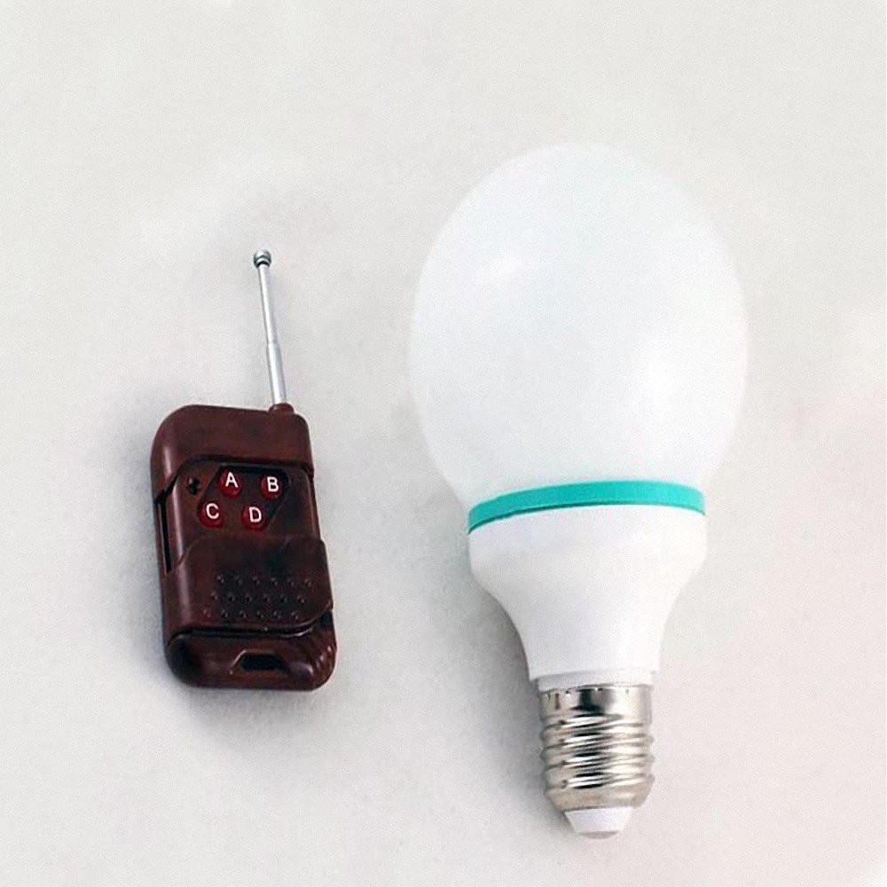 Mentalism Tricks Color Changing Light Bulb Remote Control