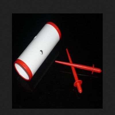 Close Up Magic Tricks Balloon Illusion (Spikes Thru Ballon - White) - Magic Trick