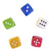 Classic Mexican Pirinola Toma Todo Solid Plastic Peace and Dices 10 Multicolors Pack/Pirinola y Dados de Plastico Solida (10 Pack) view 3