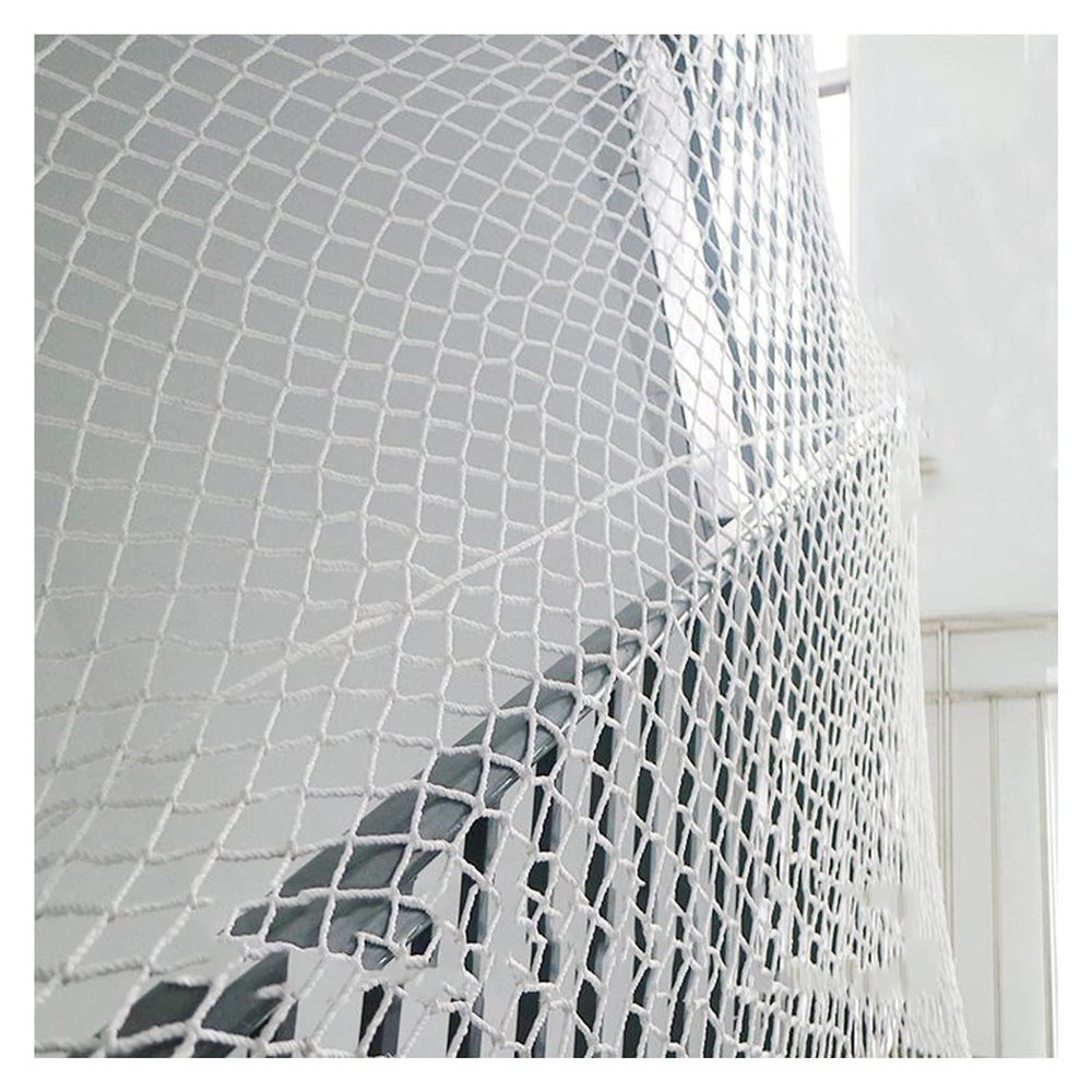ALGWXQ Child Safety Netting Dog Cat Net Nylon Rope Net Railing Stairs Safety Netting for Balcony, Garden, Playground, Customizable Color : 10cm mesh, Size : 3x10m(10x33ft)