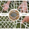 ALGWXQ Durable Kid Balcony Protection Net Stairway Railing Fence Mesh Dog Cat Net Outdoor Construction Safety Net Color : 10cm mesh, Size : 4x4m(13x13ft) view 2