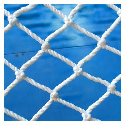 ALGWXQ Nylon Rope Net Child Safety Netting Wear-Resistant Railing Stairs Safety Netting for Balcony, Garden, Playground, Customizable Color : 10cm mesh, Size : 4x8m(13x26ft)