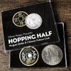 SUMAG Hopping Half (Morgan Dollar and Chinese Palace Coin) Magic Tricks Coin Vanish Magic Close Up Illusions Gimmicks Mentalism Props (Deluxe Set) view 4