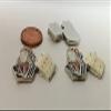 1 Queen of Hearts with Dice Casino Poker Gambling 30mm. Cabochon Finding R796 view 2