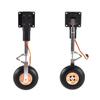 RC Plane Electric Main Retract Whith Wheels Set Servoless for RC Plane Flight Weight: 5-6kg for P47 1set view 1