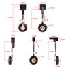 RC Plane Electric Main Retract Whith Wheels Set Servoless for RC Plane Flight Weight: 5-6kg for P47 1set view 2