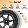 RC Station 12mm Hex RC Wheels and Tires 1/12 1/14 1/16 1/18 RC Off Road Buggy Rally Wheels and Tires for Traxxas LaTrax Rally Wltoys 144001 124019 DeeRC 302e 9310 RC Tires and Wheels Preglued 4PCS view 3