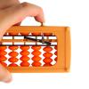 Larcele Bead Arithmetic Counting Abacus with Reset Button,13 Column SP-02 (Yellow 2) view 3