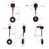RC Plane Electric Retract Whith Wheels Set Servoless for RC Plane 120 Class Flight Weight: 4-6kg 1Pair view 2