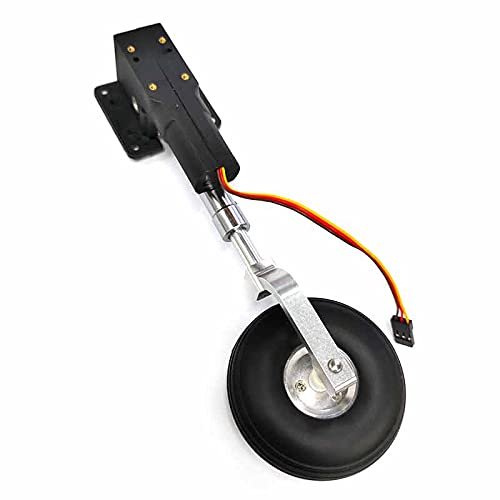 RC Electric Retract with Wheel Set Servoless for RC Plane 120 Class Flight Weight: 4-6kg 1Pair