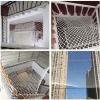 AMDHZ Filet de Scurit, Protection contre les Chutes Nylon Net, Net Building Anti-Falling Safety Pour balcons/terrasses/Chat/Portes et fentres (Color : 10cm mesh, Size : 3x4m(10x13ft)) view 2