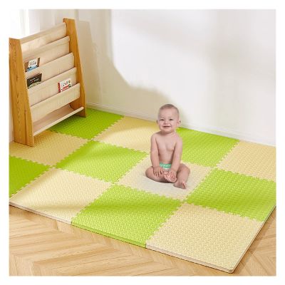 AYLYHD EVA Kids Play Flooring Foam Tiles, Coloured Interlocking Activity Mats, Thick & Soft EVA Foam Interlocking Floor Tile Matting for Children and Kids (Color : A, Size : 60x60x2.5cm-16pcs)