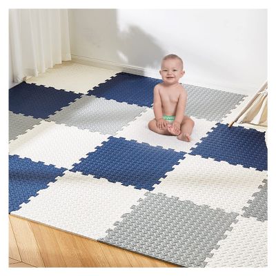 AYLYHD EVA Kids Play Flooring Foam Tiles, Coloured Interlocking Activity Mats, Thick & Soft EVA Foam Interlocking Floor Tile Matting for Children and Kids (Color : C, Size : 60x60x2.5cm-16pcs)