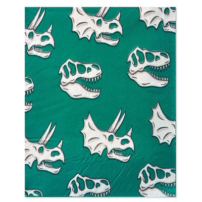American Greetings Dinosaur Birthday Party Supplies, Lunch Napkins (50-Count)