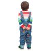Costume Agent Chuckie Good Guy Doll Kids Set Long Sleeve Shirt and Overalls Childrens Halloween Cosplay view 2