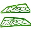 PBR Product Compatible with Kawasaki KRX 1000 Frog Skin/Air Intake Covers - Kawi Green view 1