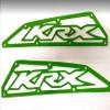 PBR Product Compatible with Kawasaki KRX 1000 Frog Skin/Air Intake Covers - Kawi Green view 2